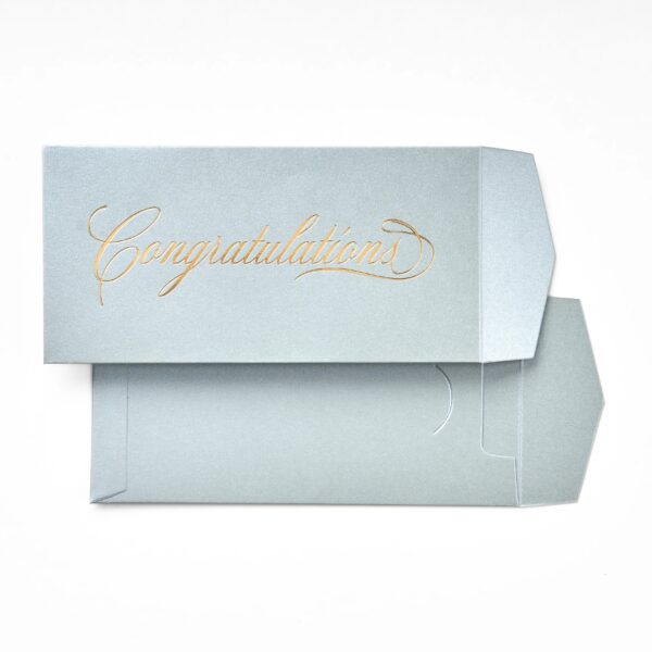 Silver Congratulations Money E