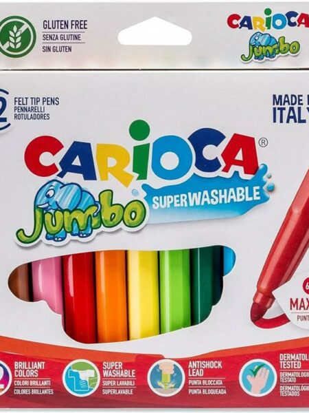 Carioca 12 Maxi Felt Tip Jumbo