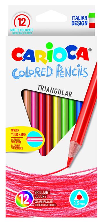 Carioca 12 triangular color pe