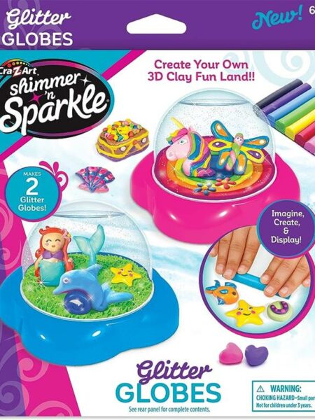 Cra-z-Art glitter domes kit me