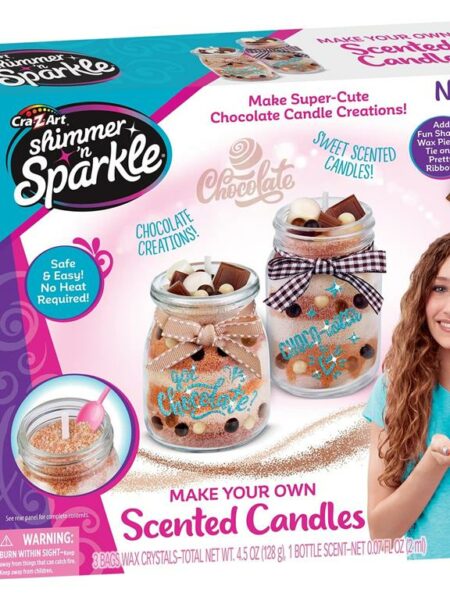 SNS make your own candle choco