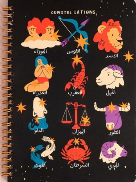 Black Zodiac A5 Big Wire Noteb