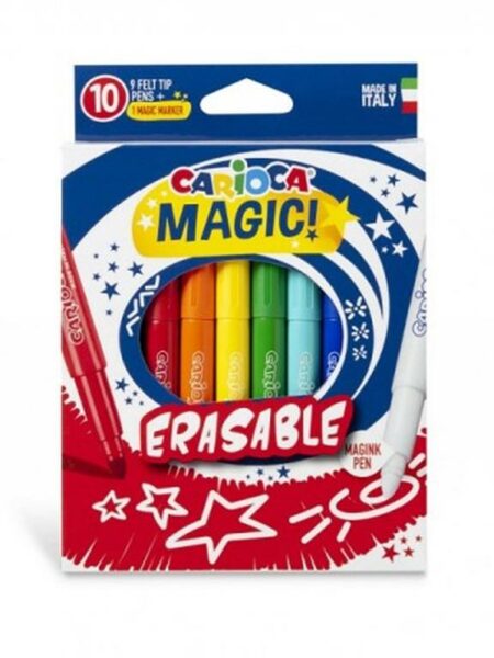 A set of 10 colors eraseable f