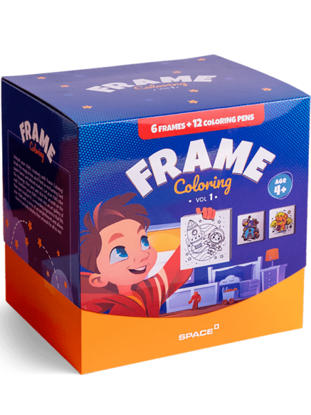 Frame Coloring Vol. 1 (CW-6011-6)