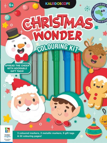 Kaleidoscope Colouring: Christmas Magic