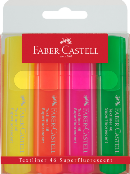 Highlighter Set Of 4 Text Markers