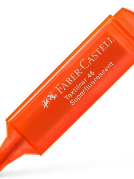 Faber-Castell Textliner Orange Transparent
 قلم فسفورى فابر ك