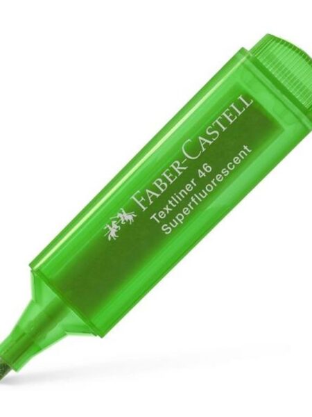Green Super Fluorescent Highlighter Faber Castell