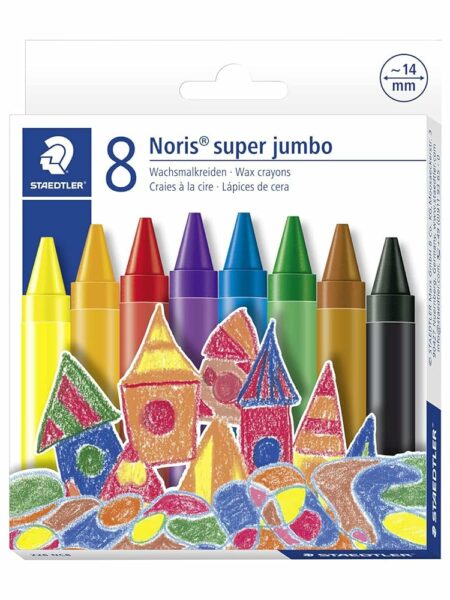 Staedtler 8 jumbo Crayons 2260