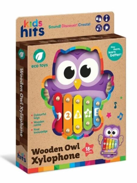 Wooden Owl Xylophone