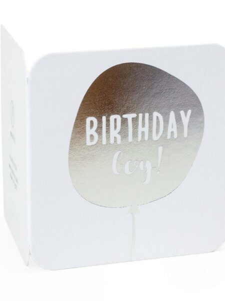Birthday boy Mini Greeting Cards
