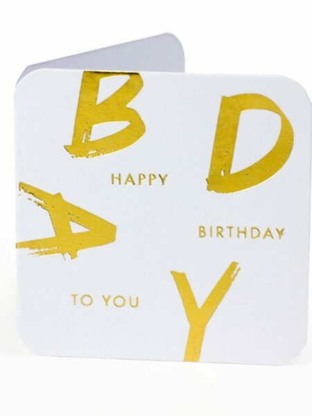 B-DAY Mini Greeting Cards