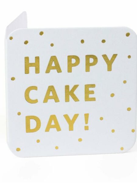 Happy Cake Mini Greeting Cards