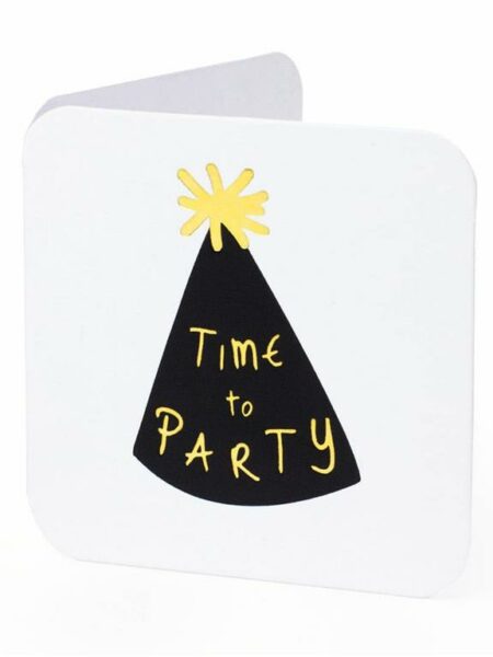 HBD Time to Party Mini Greeting Cards
