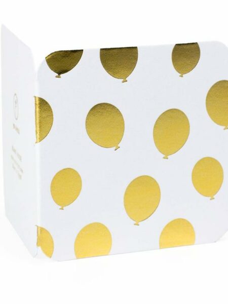 HBD Balloons Pattern Mini Greeting Cards