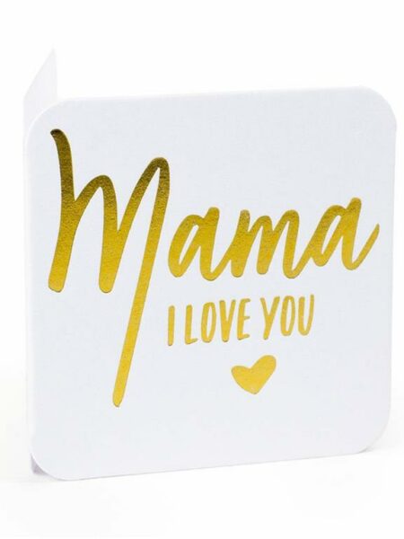 Mama I Love you Mini Greeting Cards