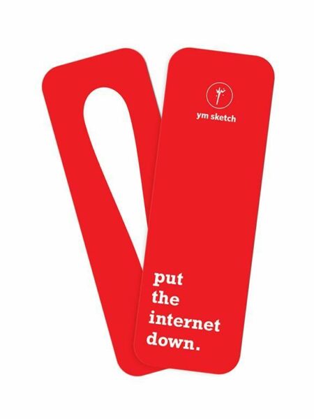 Internet Down Bookmark 1254