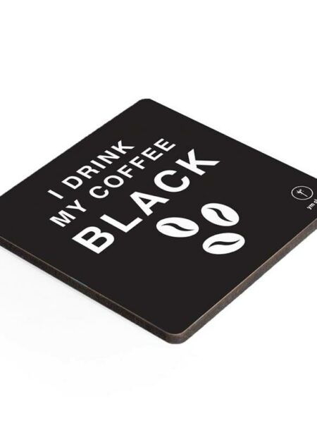 Coaster-Coffee black
