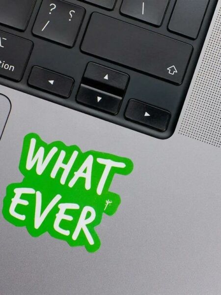 Whatever Laptop Sticker