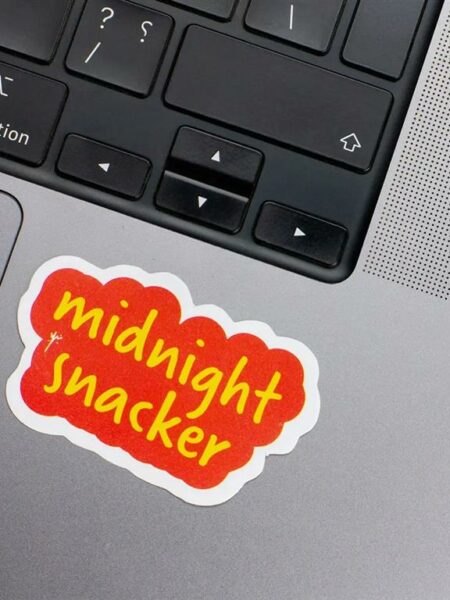 Midnight snacker Laptop Sticker