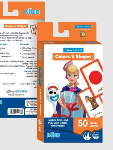 Disney toy story 4 colors and shapes