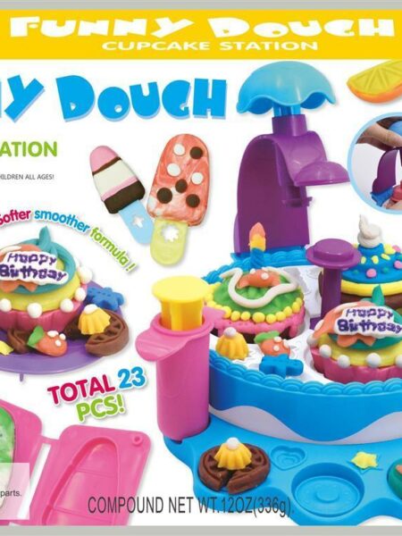Funny Dough Cupcake Station