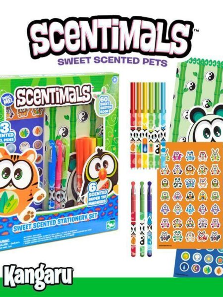 Scentimals Sweet Scented Stationery Set