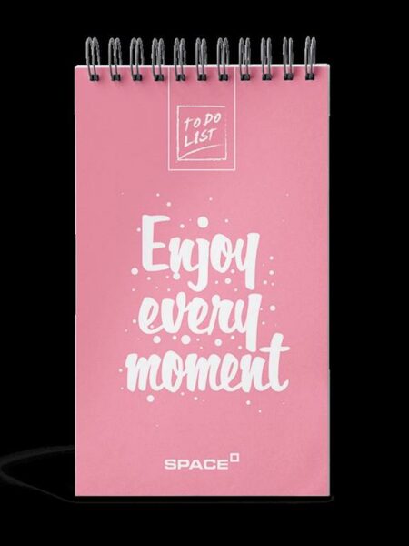 Enjoy Lined 19x11cm To Do List 80 Pages White Paper (70 gm)