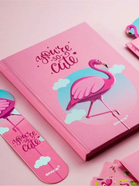 You are So Cute Lined 20.5x15 cm 96 Pages Pink Paper (80 gm)