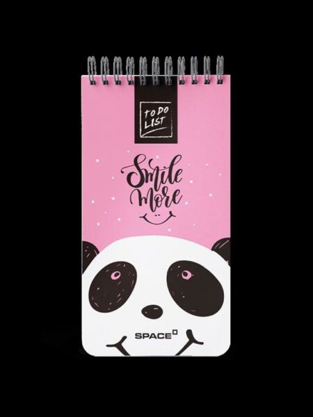 Smile More To Do List TW-3018-4 
 65 Papers (16*8.5 cm)
  Line