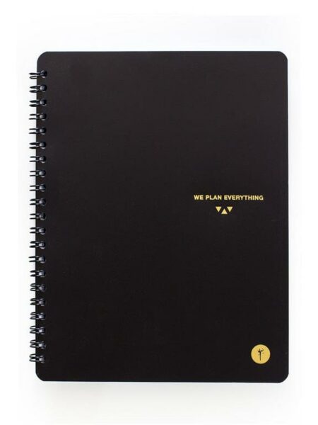 Notebook A5 We Plan Notebook A5 Black (1029)