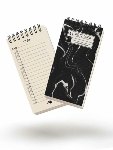 Black Ink 16x8 CM To Do List
