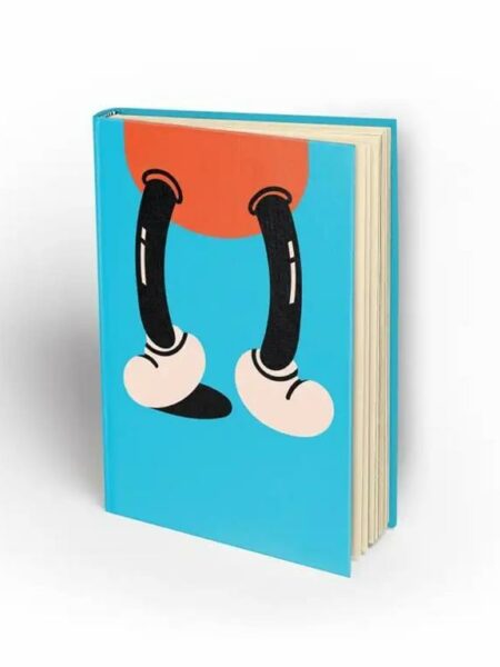 HC A5 Animation Legs Lined Notebook
