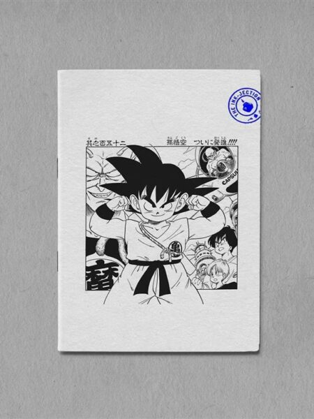 A5 Lined Dragon Ball younge Goku