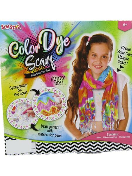 Color Dye Scarf