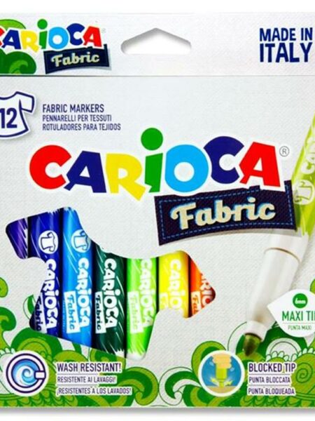 Carioca 12 Feltip Fabric Color