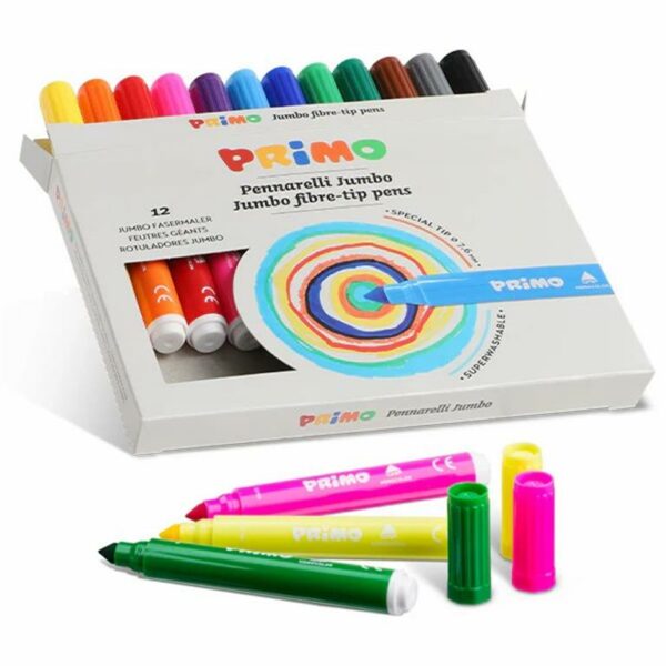 Primo Maxi 12 Jumbo Fibrepens (603JUMB 012)