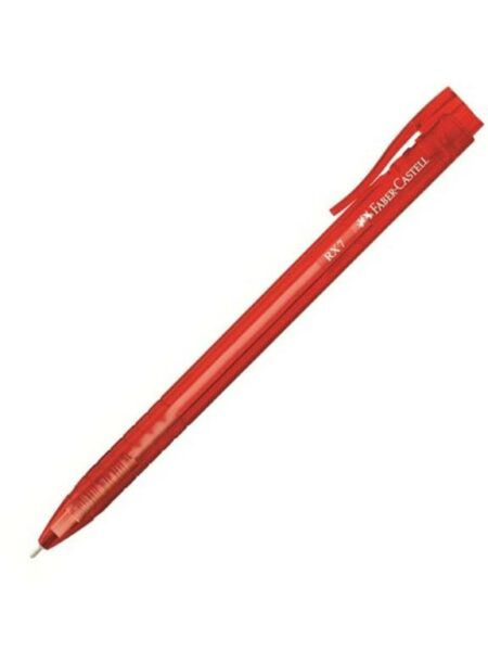 Red 0.7mm RX7 Faber Castell Pen
