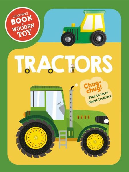 Tractors (Learning book+Wodden Toy)