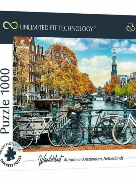 Autumn in Amsterdam, Netherlands Puzzles 1000 UFT