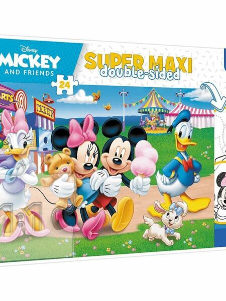 Mickey at the fairground / Disney Puzzle 24 SUPER MAXI