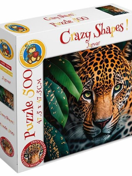 Jaguar - Crazy Shapes 500 pcs Puzzle