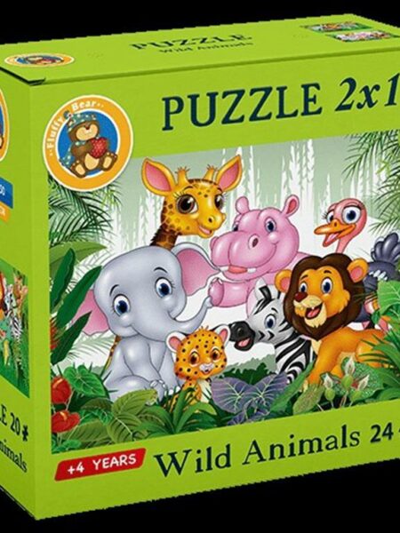 Wild Animals (20&24 pieces) 2in1