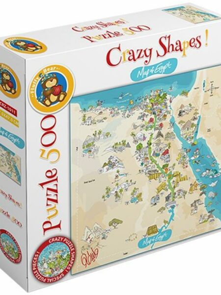 Map of Egypt 500 pcs Puzzle