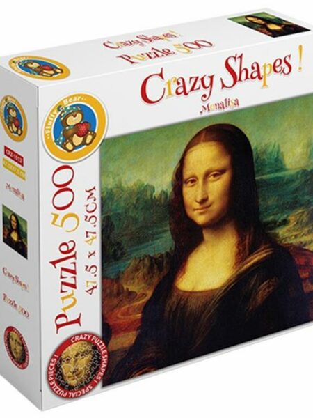 Mona Lisa - Crazy Shapes 500 pcs Puzzle