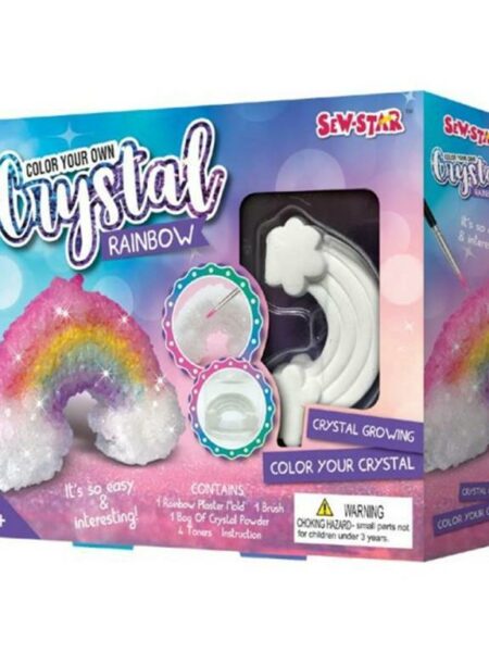 Color Your Own Crystal-Rainbow