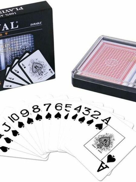 Royalty Double Playing Cards Stand 6Pcs 23533-1
