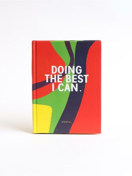 Doing The Best I Can A6 Hardcover Notebook