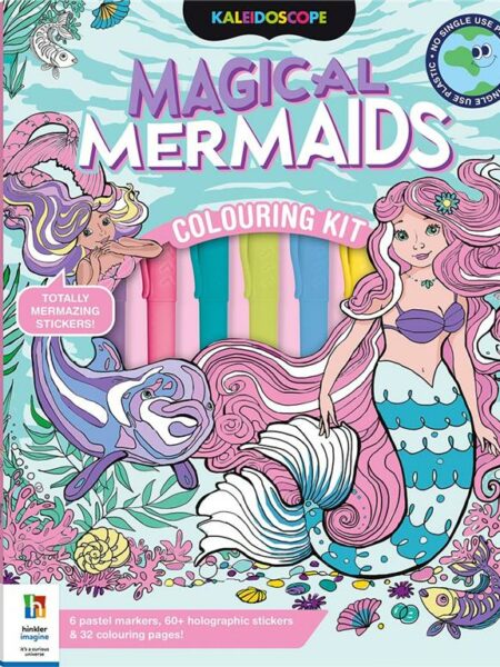 Kaleidoscope Colouring Kit: Magical Mermaids