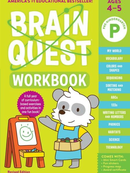 Brain Quest: Workbook: Pre-K (Age: 4-5)(Revised Edition)